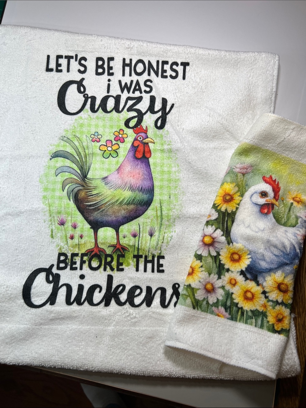 Kitchen towel and dish rag